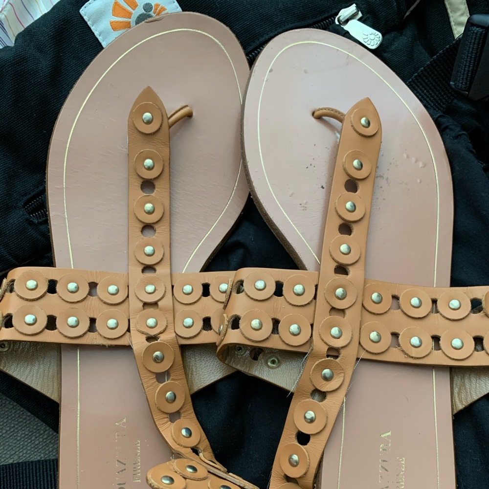 Aquazurra ankle wrap sandals